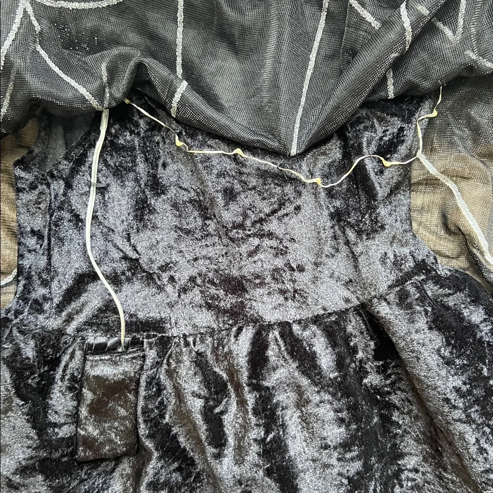 NWOT Pottery Barn Kids Black Spider Queen Costume - Picture 9 of 16